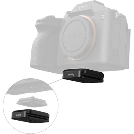 SmallRig 5913 - montażowa baza Arca-Swiss do płytki szybkozłączki - przykład użycia